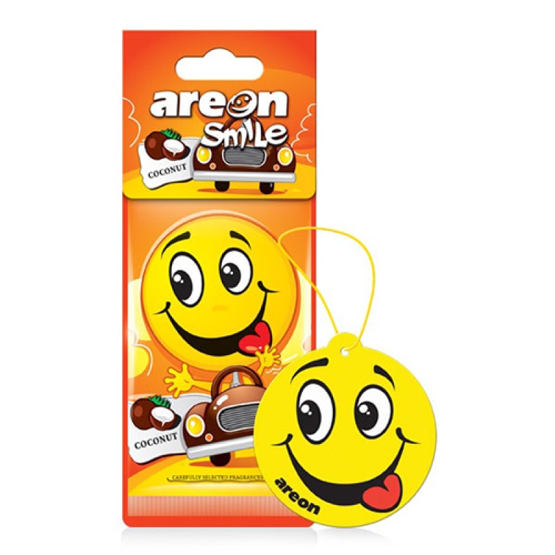 Areon Smile Dry Coconut Oto Araç Kokusu