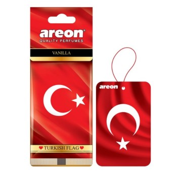Areon Türk Bayraği Vanilla Oto Araç Kokusu Areon Türk Bayraği Vanilla Oto Araç Kokusu