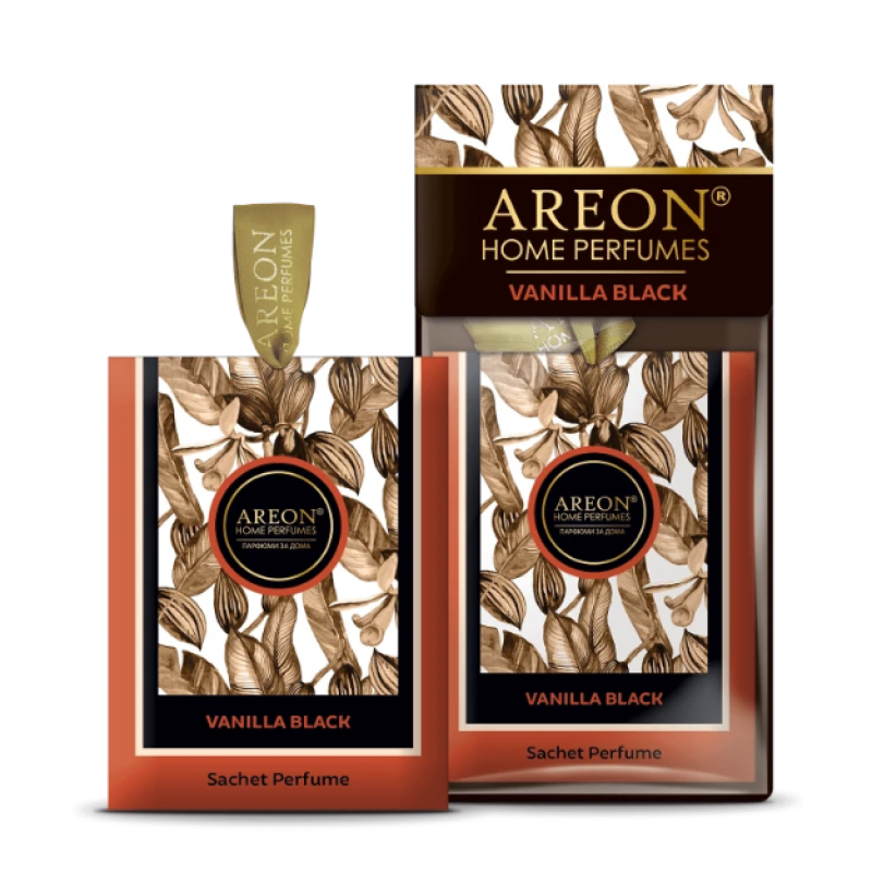 Areon Sachet Premium Vanilla Black Dolap Ve Çekmece Kokusu