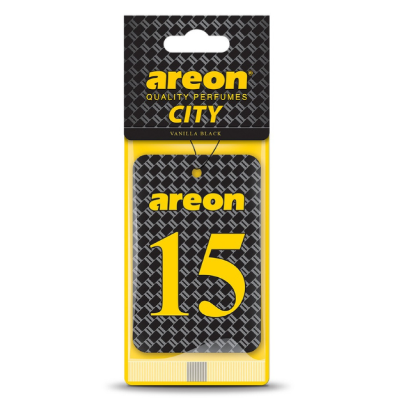 Areon City Vanilla Black 15 Oto Araç Kokusu Areon City Vanilla Black 15 Oto Araç Kokusu