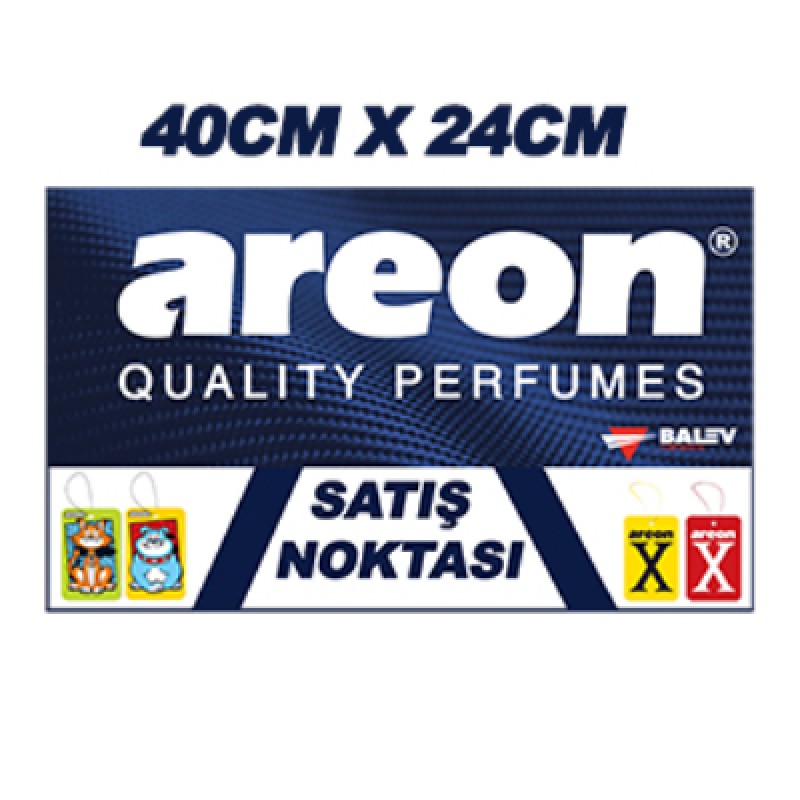 AREON SATIS NOKTASI STICKER 40cm X 24cm